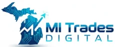 Logo for MI Trades Digital in Flint.