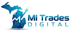 Logo for MI Trades Digital in Flint.